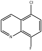 Quinoline, 5-chloro-8-fluoro-,500579-51-1,结构式