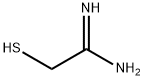メルカプトアセトアミジン 化学構造式