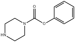 N-苯氧羰基哌嗪, 50606-33-2, 结构式