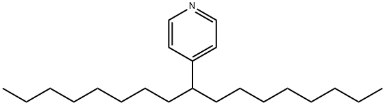 4-(庚烷癸-9-基)吡啶, 50734-67-3, 结构式