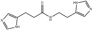 3-(4-咪唑基)丙酰-组胺, 50767-80-1, 结构式