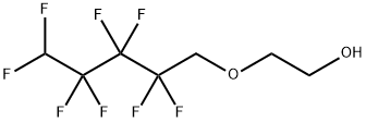 1,1,5-trihydroperfluoropentyl 2-hydroxyethyl ether Structure