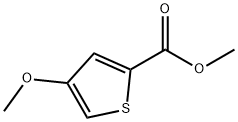 2-Thiophenecarboxylic acid, 4-methoxy-, methyl ester Struktur