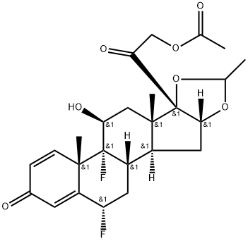Fluocinonide 22 Methyl Homologue Structure