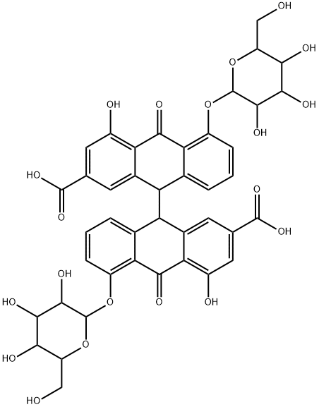 番泻叶甙, 517-43-1, 结构式