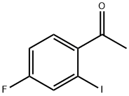 2-碘-4-氟苯乙酮,51788-78-4,结构式