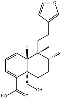 Dehydrohautriwaic acid 结构式