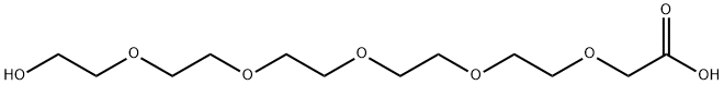 HO-PEG5-CH2COOtBu Structure