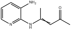 (3{E})-4-[(3-aminopyridin-2-yl)amino]pent-3-en-2-one 结构式