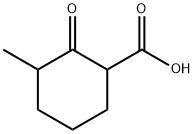 3-甲基-2-氧代环己烷-1-羧酸, 52456-87-8, 结构式