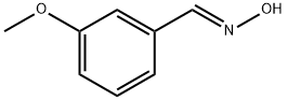 N-[(3-甲氧基苯基)亚甲基]羟胺 结构式