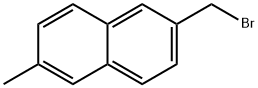 Naphthalene, 2-(bromomethyl)-6-methyl- 化学構造式