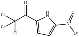 Ethanone, 2,2,2-trichloro-1-(5-nitro-1H-pyrrol-2-yl)- Structure