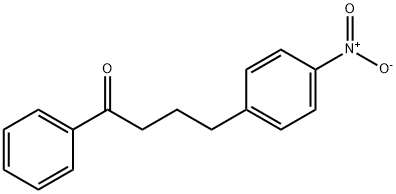 4-(4-硝基苯基)-1-苯基丁烷-1-酮 结构式
