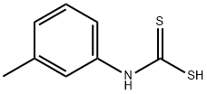 Carbamodithioic acid, (3-methylphenyl)- (9CI) Structure