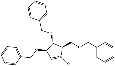2H-Pyrrole, 3,4-dihydro-3,4-bis(phenylmethoxy)-2-[(phenylmethoxy)methyl]-, 1-oxide, (2R,3R,4R)-