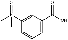 3-(DIMETHYLPHOSPHORYL)BENZOIC ACID, 53888-92-9, 结构式