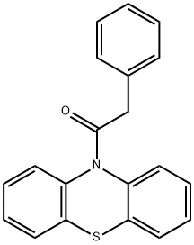 1-(10H-Phenothiazin-10-yl)-2-phenylethan-1-one 结构式