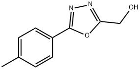 1,3,4-Oxadiazole-2-methanol, 5-(4-methylphenyl)- Structure