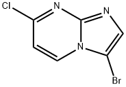 Imidazo[1,2-a]pyrimidine, 3-bromo-7-chloro- Struktur