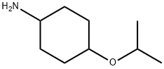 Cyclohexanamine, 4-(1-methylethoxy)- Struktur