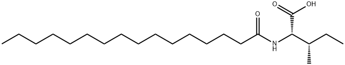 Palmitoyl Isoleucine, 54617-29-7, 结构式