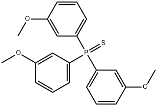 tris(m-anisyl)phosphine sulfide Structure