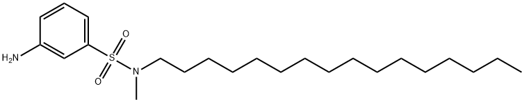 N1-HEXADECYL-N1-METHYLMETANILAMIDE, 55035-29-5, 结构式