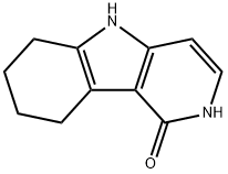 2,5,6,7,8,9-六氢-1H-吡啶并[4,3-B]吲哚-1-酮, 55052-69-2, 结构式