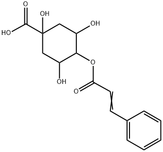 4-O-Cinnamoylquinic acid Structure