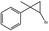 Benzene, (2-bromo-1-methylcyclopropyl)- Struktur