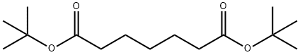 Heptanedioic acid, 1,7-bis(1,1-dimethylethyl) ester Struktur