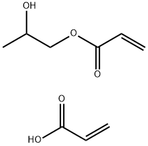 Acrylic acid-hydroxypropyl acrylate copolymer Structure