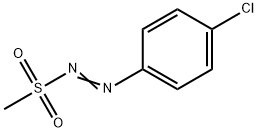 Diazene, 1-(4-chlorophenyl)-2-(methylsulfonyl)-,56075-36-6,结构式