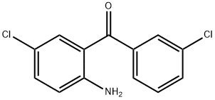 (2-AMINO-5-CHLOROPHENYL)(3-CHLOROPHENYL)METHANONE, 5625-08-1, 结构式