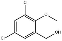 Benzenemethanol, 3,5-dichloro-2-methoxy- Struktur