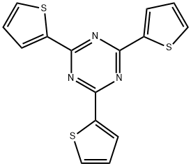 2,4,6-三噻吩-2-基-[1,3,5]三嗪 结构式