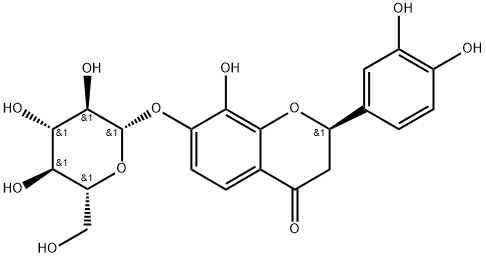 Flavomarein，2R-3',4',8-Trihydroxyflavanone-7-O-glucoside