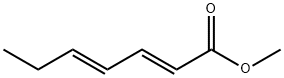 2,4-Heptadienoic acid, methyl ester, (2E,4E)-,56424-97-6,结构式