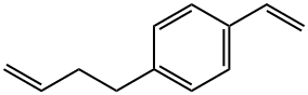对-(3-丁烯基)苯乙烯, 5676-28-8, 结构式