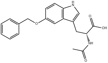 AC-D-5-苄氧基色氨酸, 56777-74-3, 结构式