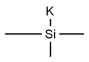 Potassium, (trimethylsilyl)- (9CI) Structure