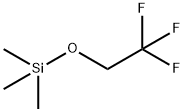 三甲基(2,2,2-三氟乙氧基)硅烷, 56859-55-3, 结构式