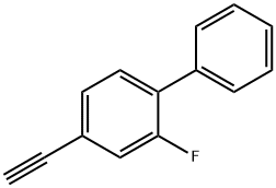 4-乙炔基-2-氟-1,1'-联苯 结构式
