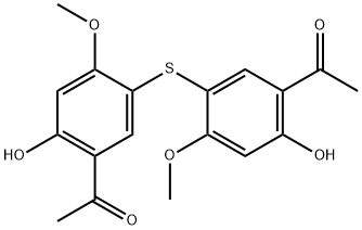 1,1′-[Thiobis(6-hydroxy-4-methoxy-3,1-phenylene)]bis-ethanone