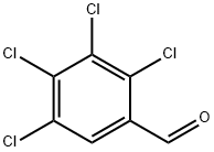 Benzaldehyde, 2,3,4,5-tetrachloro- Struktur