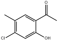 1-(4-Chloro-2-hydroxy-5-methylphenyl)ethanone Struktur