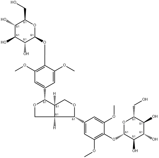 [[(3S)-3aα,4,6,6aα-Tetrahydro-1H,3H-furo[3,4-c]furan]-3α,6α-diyl]bis(2,6-dimethoxy-4,1-phenylene)bis(β-D-glucopyranoside)