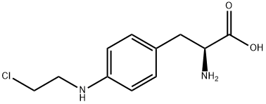 Melphalan Mono-chloroethyl Impurity Struktur
