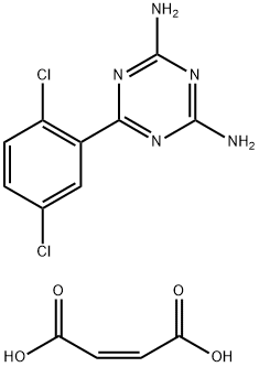 马来酸依索拉定, 57381-33-6, 结构式
